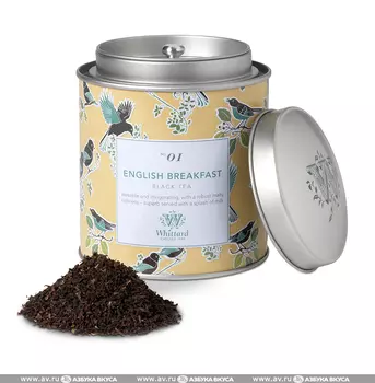 Чай черный "Английский завтрак" Whittard of Chelsea 140 г, Германия