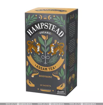 Чай черный Hampstead "Ассам" 20х2г