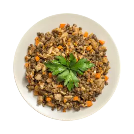 Чечевица с курицей и овощами Вкусно детям Уже Готово Городской супермаркет 250 г Россия