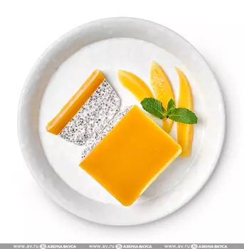 Десерт чиа с манго на кокосовом молоке "Уже Готово" 180 г, Россия