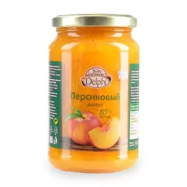 Десерт Delphi персиковый 360г стекло Греция