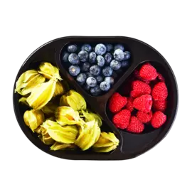 Детский ягодный микс: голубика, малина, физалис очищенный, 150 г