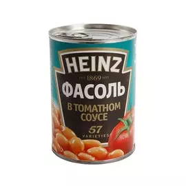 Фасоль Heinz в томатном соусе консервированная, 415 г Великобритания