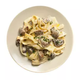 Феттучини с белыми грибами и шампиньонами, «Уже Готово», 300 г