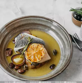 Филе дорадо с запеченым картофелем 180г