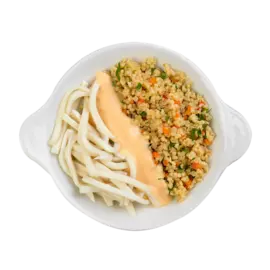 Филе кальмара командорского с булгуром и соусом "Считаем калории" 180 г, Россия