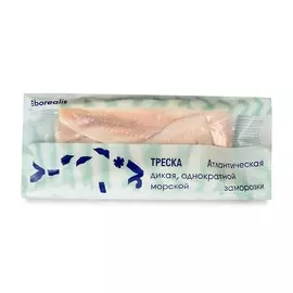 Филе трески Borealis без кожи с/м 600г Россия