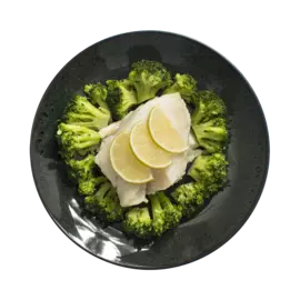 Филе трески на пару с брокколи, «Считаем калории», 280 г