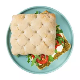 Фокачча с моцареллой и рукколой 200 г Уже Готово Россия