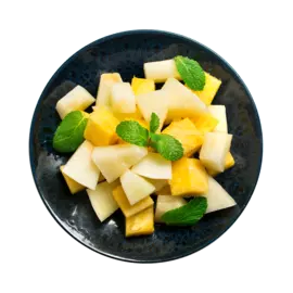 Фруктовый микс Ананас, дыня медовая 300 г Россия