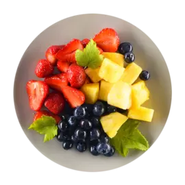 Фруктовый микс «Ананас, клубника, голубика», «Mosaic», 220 г