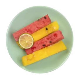 Фруктовый микс Арбуз красный и желтый брусочки 300 г Россия