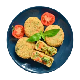 Галеты из картофеля, брокколи и моркови жареные Уже Готово 170 г.