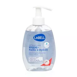 Гель для мытья рук "LABELL" антибактериальный очищающий и питательный, 300мл, Франция