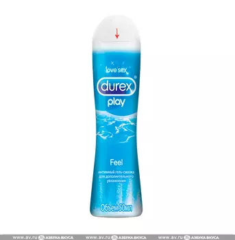 Гель-смазка для повышения чувствительности Durex FEEL 50 мл, Россия