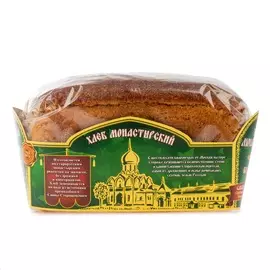 Хлеб бездрожжевой «Саввинский», 680 г, «Монастырская трапеза», Московская область