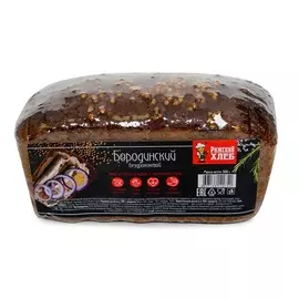Хлеб Бородинский ржано-пшеничный формовой "Рижский хлеб" 300 г, Россия