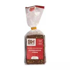 Хлебцы РЖАНЫЕ Baker House цельнозерновые скандинавские 180г Россия