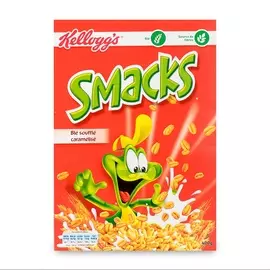 Хлопья "Kellogg's" "Смэкс" пшеничные с медом, 400 г, Франция