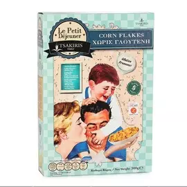 Хлопья кукурузные TSAKIRIS FAMILY Корн Флейкс (без глютена) 300г Греция