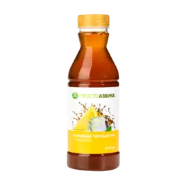 Холодный чай Просто Азбука лимон 0.475л пластиковая бутылка Россия