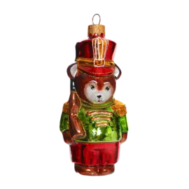 Игрушка для елки «Коллекция Традиции» Мишка-солдат