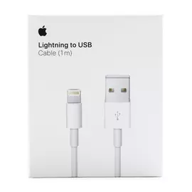 Кабель USB 2.0 lightning to USB Cable, Apple, 1 м