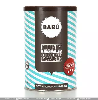 Какао с маршмеллоу, Baru, 250 г, Бельгия