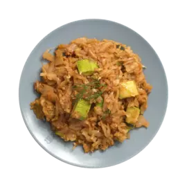 Капуста тушеная с кабачками Считаем калории 200 г Уже Готово Россия