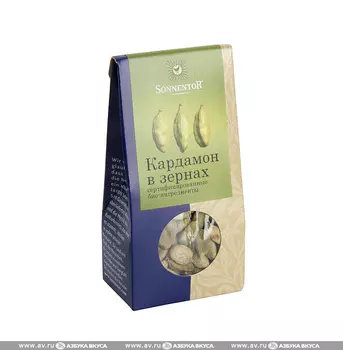 Кардамон целый БИО "SONNENTOR", 30 г, Австрия