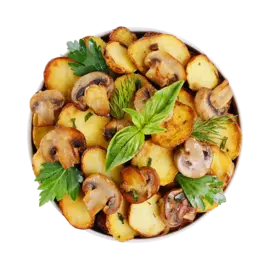 Картофель с шампиньонами жареный, «Уже Готово», 200 г