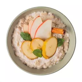 Каша овсяная с яблоком, бананом и корицей 320 г Россия