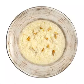 Каша рисовая на миндальном молоке с манго с собой 250г