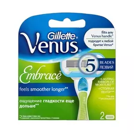 Кассеты сменные Venus Embrace, Gillette, 2 шт., США