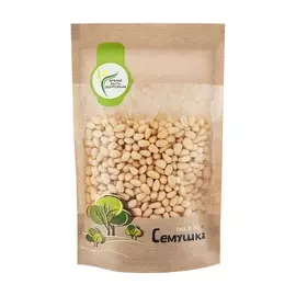 Кедровые орехи Сёмушка 150г пакет Россия