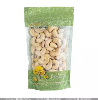 Кешью Сёмушка сушеный натуральный 120г пакет Россия