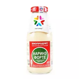 Кисломолочный продукт Лактомир Наринэ-Фортэ 300мл Россия, БЗМЖ