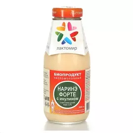 Кисломолочный продукт Лактомир Наринэ-Фортэ 3,2% с инулином 300г Россия, БЗМЖ