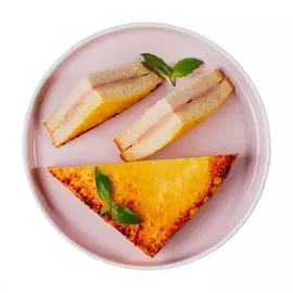 Клаб сэндвич с запеченным сыром и ветчиной 95 г Россия