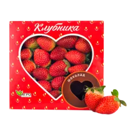 Клубника с кремом, 300 г