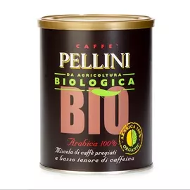 Кофе молотый 100% арабика BIO, Pellini, 250 г, Италия
