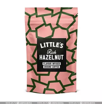 Кофе молотый RICH HAZELNUT, Little`s, 100 г, Великобритания