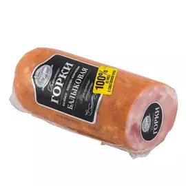 Колбаса Балыковая варено-копченая Ближние горки 490г кусок Россия