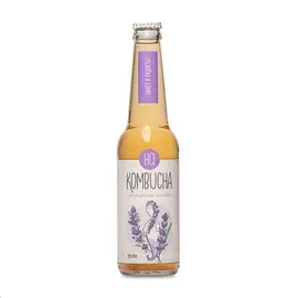 Комбуча «Лаванда с цедрой апельсина» от Фионы Гикраминой, HQ Kombucha, 330 мл, Московская область