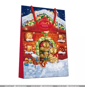 Конфеты Lindt Шоколадный Подарок Медвежонка TEDDY 147г Германия
