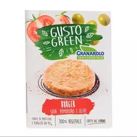 Котлета для бургера из сои, томатов и оливок Conbio 2 шт * 90 г, Италия