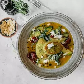 Котлеты из щуки с гарниром 170г