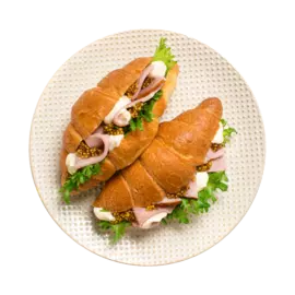 Круассан с ветчиной, «Уже Готово», 140 г