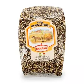 Крупа киноа трехцветная, Pedon, 500 г, Италия