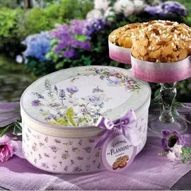 Кулич Flamigni с апельсиновыми цукатами и изюмом Flamigni 750г в шляпной коробке Италия